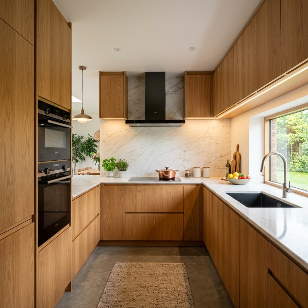 Contemporary Modular Kitchen