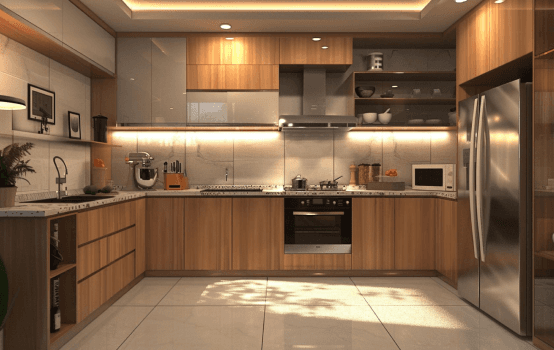 Contemporary Modular Kitchen